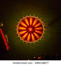 Merry-go-round At Night From Above - 