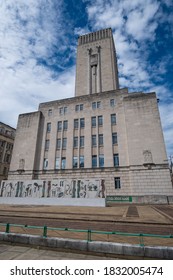 Mersey Tunnel Building St Georges Dock Liverpool July 2020