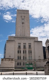 Mersey Tunnel Building St Georges Dock Liverpool July 2020