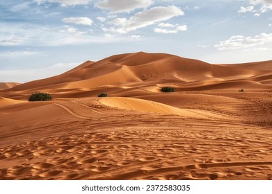 Merzouga is a small Moroccan town in the Sahara Desert, near the Algerian border. It’s known as a gateway to Erg Chebbi, a huge expanse of sand dunes north of town.