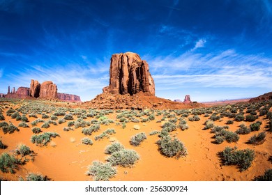 Mesa in the Monument Valley