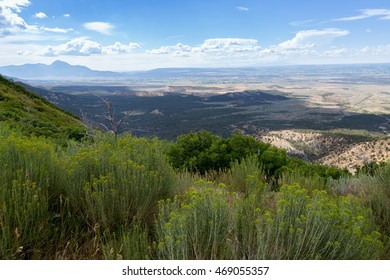 Mesa Verde National Park In Colorado.