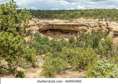 Mesa Verde National Park In Colorado.