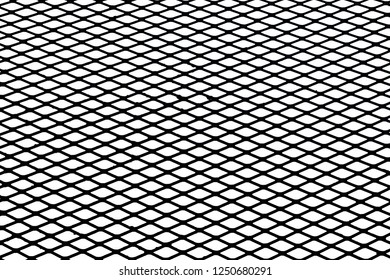 Mesh fence background.Grid iron grates, Grid pattern, steel wire mesh fence wall background, Chain Link Fence with White Background.