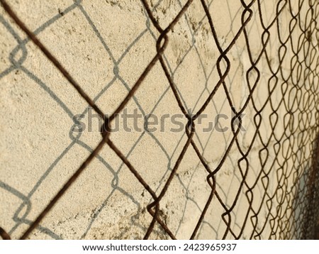 Similar – Image, Stock Photo Wall, fence and time