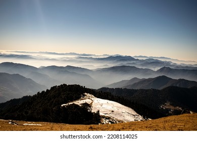 Mesmerising view of Brahmatal Trek   - Shutterstock ID 2208114025