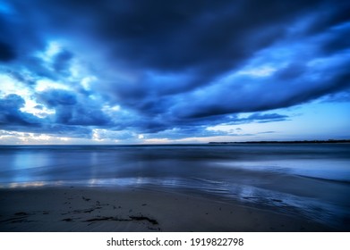 A Mesmerizing View Of Sunrise On The Sunshine Coast, Queensland, Australia, Covid-free Region