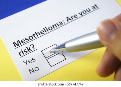 Mesothelioma: Are You At Risk? Yes