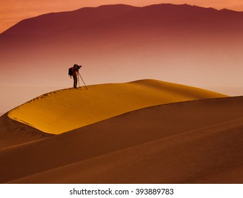 Mesquite Flat Dunes at Death Vakkey National park