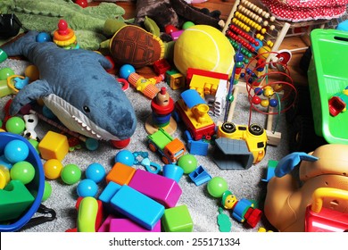 Mess In Child's Room