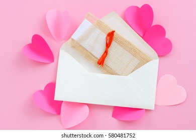 message with a declaration of love. Set in the style of love on a paper. expression of feelings of love.