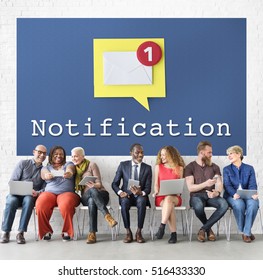 Message Notification Inbox Envelope Concept