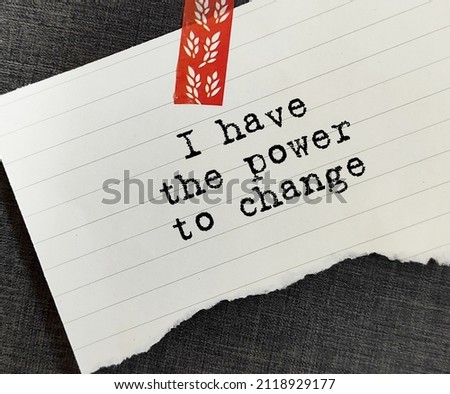 Message on a note paper 