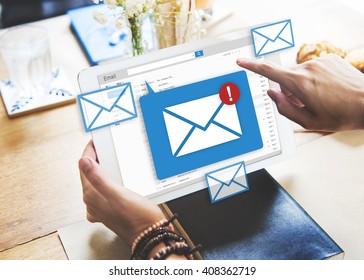 Message Online Chat Social Text Concept - Shutterstock ID 408362719