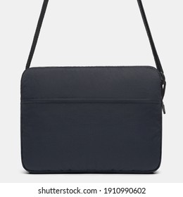 Messenger Bag Black Color Back Side