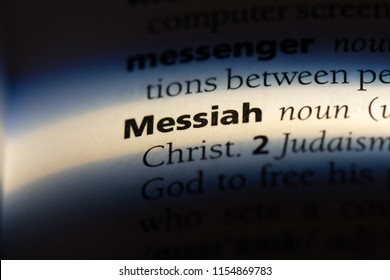 Messiah Word In A Dictionary. Messiah Concept.