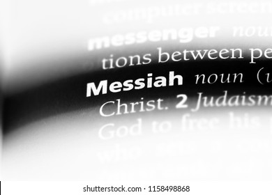 messiah word in a dictionary. messiah concept. - Shutterstock ID 1158498868