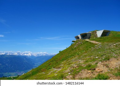 Messner Mountain Museum, Plan De Corones Mountain: Modern Structure, Created By Reinhold Messner, Designed By Zaha Hadid,and Dedicated To Mountaineering & Climbing, South Tyrol, Italy
