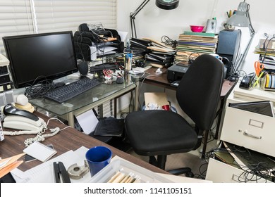 Imagenes Fotos De Stock Y Vectores Sobre Office Desk With Files