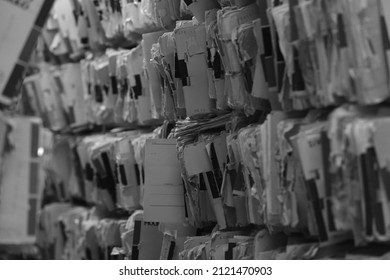 Messy Unorganized File Archival From A Healthcare Facility