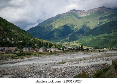 Mestia Is A Highland Townlet In Northwest Georgia