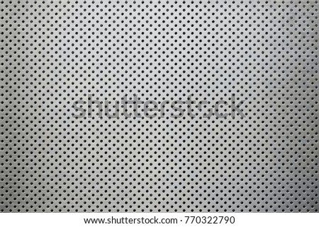 metal background dot pattern