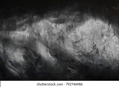Metal background, texture of titanium, steel, sheet of metal surface