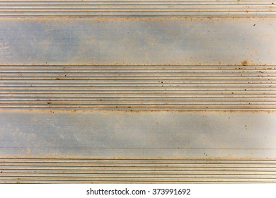 Metal Bleacher Bench Texture