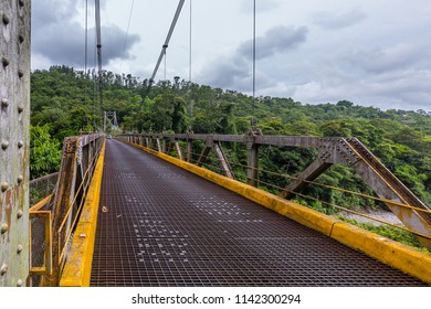 Metal Bridge On Way Volcano Arenal Stock Photo 1142300294 | Shutterstock