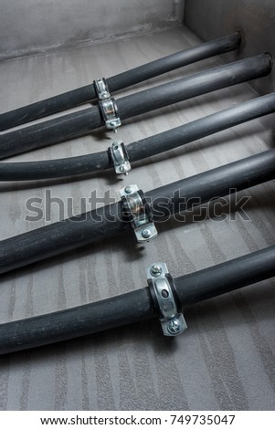 Similar – Image, Stock Photo Rope network detail.