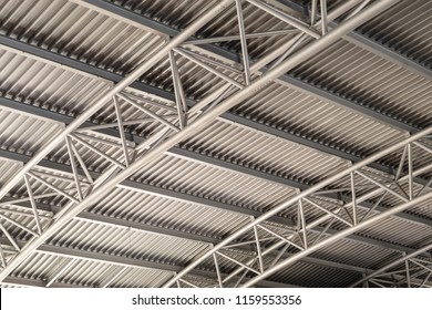 Metal Ceiling Construction Stock Photo 1159553356 | Shutterstock