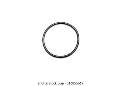 Metal Circle On A White Background.