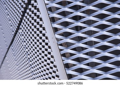 Metal Cladding On Building Stock Photo (Edit Now) 522749086