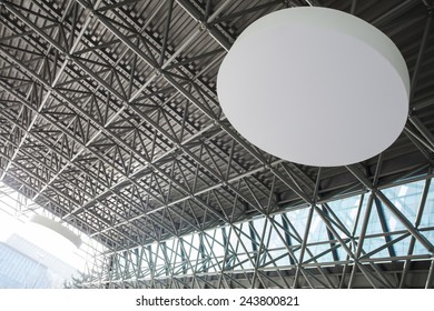 Metal construction ceiling
