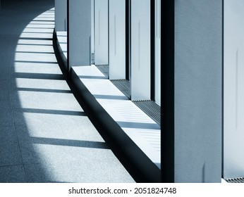Metal frame interior Architecture details shade lighting