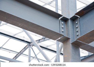 Metal Staircases Pillars Reworked Black White Stock Photo (Edit Now ...