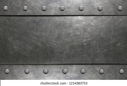 Metal Frame With Rivets