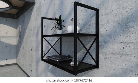 Metal Furniture In The Loft Style