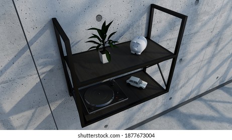 Metal Furniture In The Loft Style