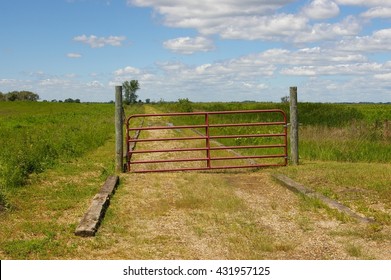Metal Gate / Road Less Traveled / North Dakota