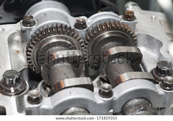Metal gears\
group complex industrial\
mechanism