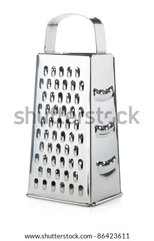 Metal grater. Isolated on white background
