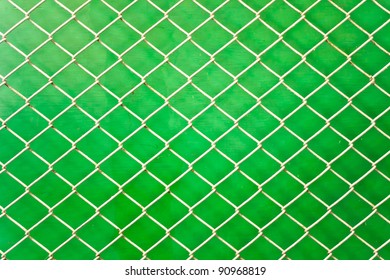 metal green background