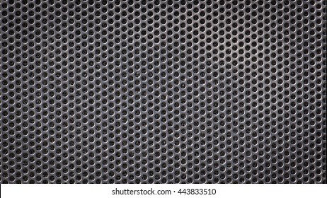 Metal Grid Wicker Texture