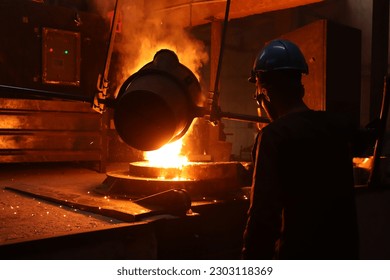 metal industry works - foundry factory - Powered by Shutterstock