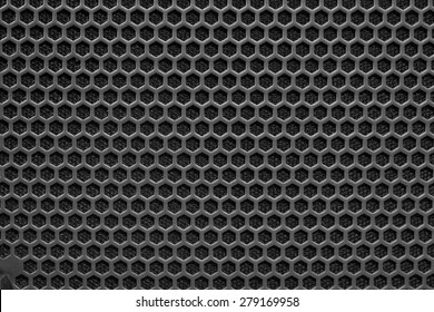 Metal Mesh Of Speaker Grill Texture