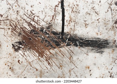 Metal Old Scratched Texture Abstract Pattern Steel Background White Grunge Worn.