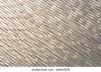 metal pattern on wall