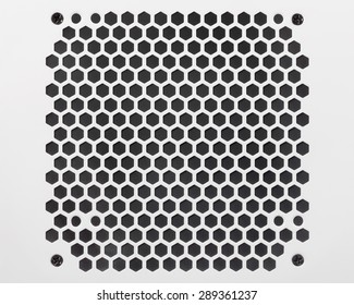 Metal PC Case Ventilation Grille Texture Of Pentagon Perforation