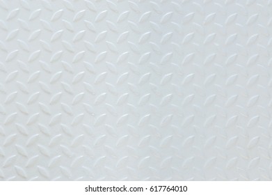 metal plate painted white color background texture. 